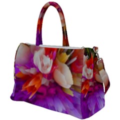 Poppy Flower Duffel Travel Bag by Sparkle