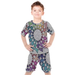 Wirldrawing Kids  Tee And Shorts Set by Sparkle