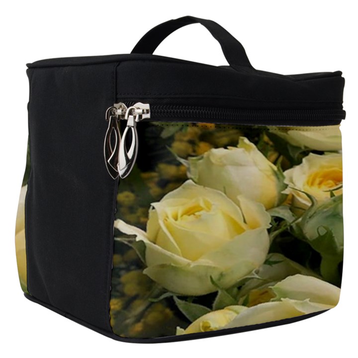 Yellow Roses Make Up Travel Bag (Small)