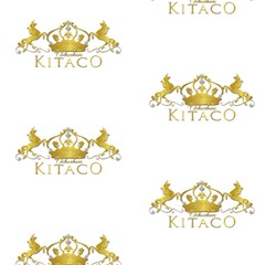 Kitaco Logo Drop Shadow Fabric