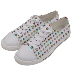 All The Aliens Teeny Women s Low Top Canvas Sneakers by ArtByAng