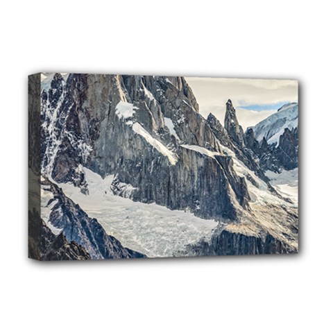 Cerro Torre, Glacier National Park, Argentina Deluxe Canvas 18  X 12  (stretched) by dflcprintsclothing