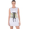 Future Lace Up Front Bodycon Dress View1