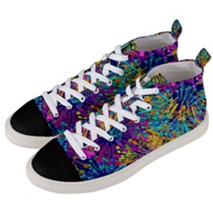 Illustration Graphics Art Men s Mid-top Canvas Sneakers