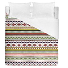 Bright Tribal Duvet Cover (queen Size)