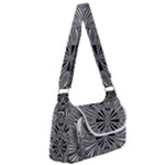Abstract Art Black and White Floral Intricate Pattern Multipack Bag