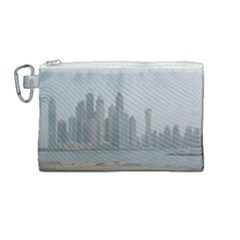 P1020022 Canvas Cosmetic Bag (medium) by 45678