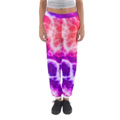 Colorful Tie Dye Pattern Texture Women s Jogger Sweatpants by SpinnyChairDesigns