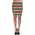 Rainbow Stripes Bodycon Skirt