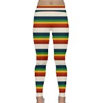 Rainbow Stripes Classic Yoga Leggings