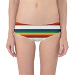 Rainbow Stripes Classic Bikini Bottoms
