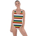 Rainbow Stripes Bring Sexy Back Swimsuit