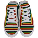 Rainbow Stripes Half Slippers