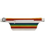 Rainbow Stripes Active Waist Bag