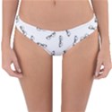 Geek Glasses With Eyes Reversible Hipster Bikini Bottoms View3