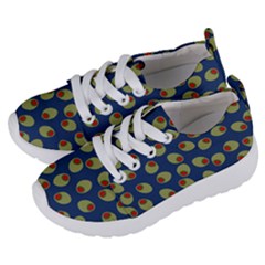 Green Olives With Pimentos Kids  Lightweight Sports Shoes by SpinnyChairDesigns