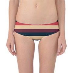 Seventies Stripes Classic Bikini Bottoms by tmsartbazaar