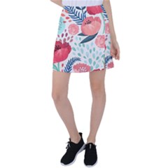Floral  Tennis Skirt by Sobalvarro