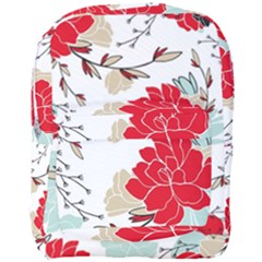 Floral Pattern  Full Print Backpack by Sobalvarro