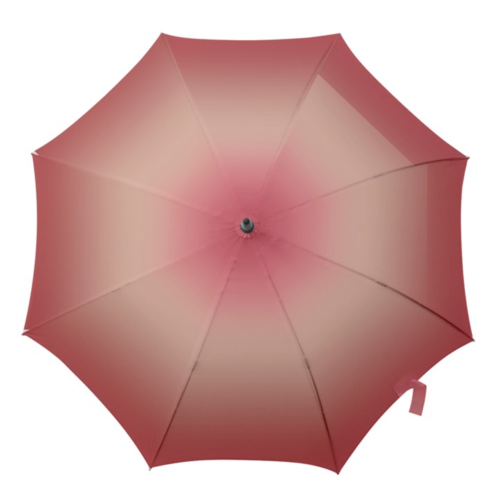 Pink Blush Gradient Ombre Colors Hook Handle Umbrellas (Small)