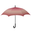 Pink Blush Gradient Ombre Colors Hook Handle Umbrellas (Small) View3