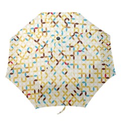 Tekstura-seamless-retro-pattern Folding Umbrellas by Sobalvarro