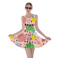 Cats And Fruits  Skater Dress by Sobalvarro