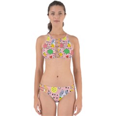Cats And Fruits  Perfectly Cut Out Bikini Set by Sobalvarro