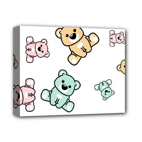 Bears Deluxe Canvas 14  X 11  (stretched) by Sobalvarro