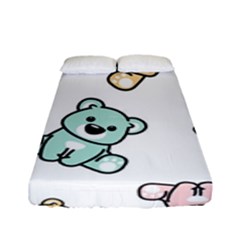 Bears Fitted Sheet (full/ Double Size) by Sobalvarro