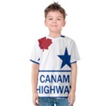 CanAm Highway Shield  Kids  Cotton Tee