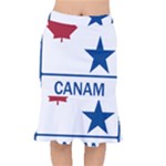 CanAm Highway Shield  Short Mermaid Skirt