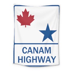 Canam Highway Shield  Medium Tapestry by abbeyz71