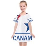 CanAm Highway Shield  Kids  Smock Dress