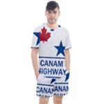 CanAm Highway Shield  Men s Mesh Tee and Shorts Set