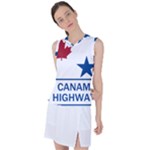 CanAm Highway Shield  Women s Sleeveless Sports Top