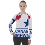 CanAm Highway Shield  Women s Pique Long Sleeve Tee