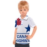 CanAm Highway Shield  Kids  Polo Tee