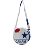 CanAm Highway Shield  Crossbody Circle Bag