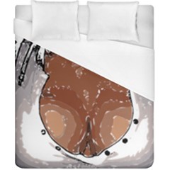 Sexy Boobs Breast Cleavage Woman Duvet Cover (california King Size) by HermanTelo