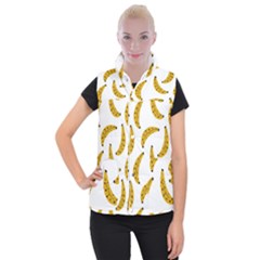 Banana Fruit Yellow Summer Women s Button Up Vest by Mariart