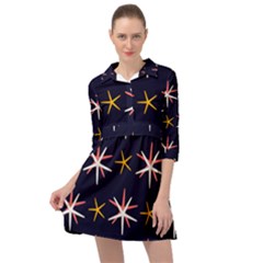 Starfish Mini Skater Shirt Dress by Mariart