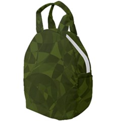 Army Green Color Pattern Travel Backpacks by SpinnyChairDesigns