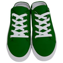 True Emerald Green Color Half Slippers by SpinnyChairDesigns
