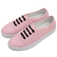 Baby Pink Color Women s Classic Low Top Sneakers by SpinnyChairDesigns