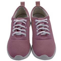 True Mauve Color Mens Athletic Shoes by SpinnyChairDesigns