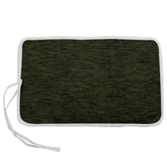 Army Green Color Textured Pen Storage Case (s)