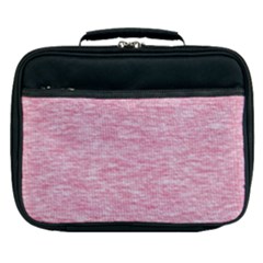 Blush Pink Textured Lunch Bag by SpinnyChairDesigns