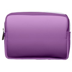 Purple Gradient Ombre Make Up Pouch (medium) by SpinnyChairDesigns