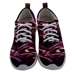 Abstract Art Swirls Athletic Shoes by SpinnyChairDesigns